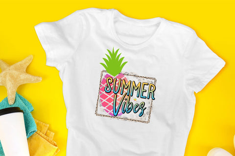 Summer Vibes PNG Sublimation Design Sublimation CraftLabSVG 