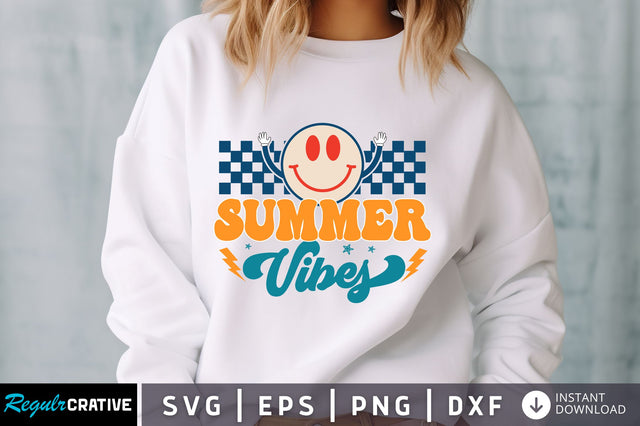 Summer Vibes svg Design SVG Regulrcrative 