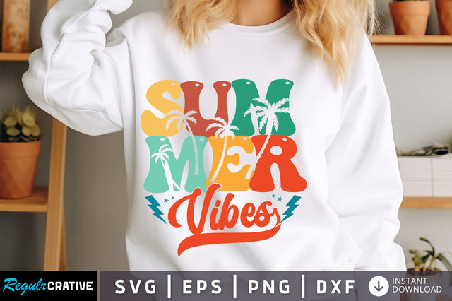 summer Vibes svg Design SVG Regulrcrative 