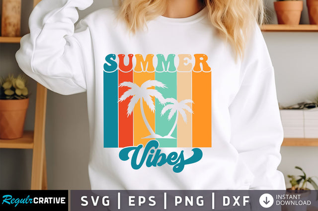 Summer vibes svg Design SVG Regulrcrative 