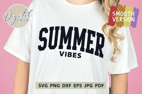 Summer Vibes SVG Files, Summer Svg, Beach Svg, Summer Shirt Svg, Cricut Svg, Silhouette Designs, Digital Cut Files, Vinyl Designs, DXF PNG JPG (1718199169) SVG Ivan & Co. Designs 