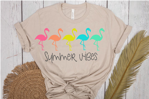 Summer Vibes SVG PNG DXF EPS Cut File - Cricut & Silhouette Design SVG So Fontsy VIP Design Shop 