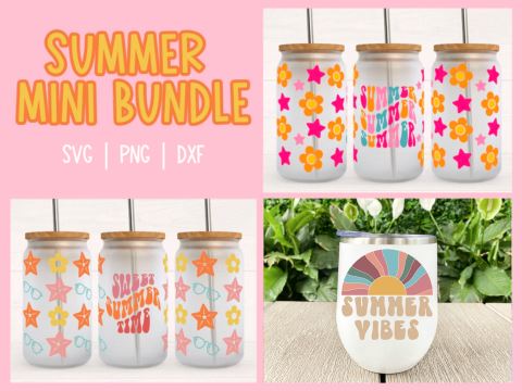 Summer Vibes SVG Set SVG So Fontsy Design Shop 