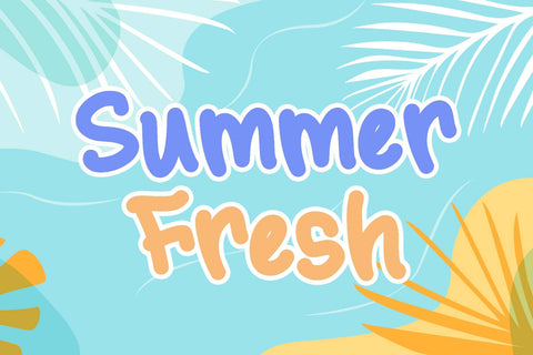 Summer Village Font Prasetya Letter 