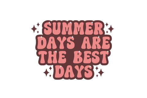 Summer Vintage - Cute Groovy Font Font Masyafi Studio 