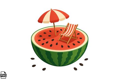 Summer Watermelon Sublimation Clipart Bundle Printable File Sublimation Creativedesigntee 