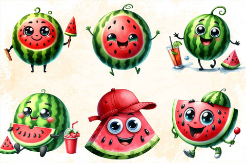 Summer Watermelon Sublimation Sublimation SVGArt 