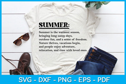 Summer Words SVG PNG PDF Cut File SVG Creativedesigntee 