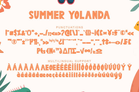 Summer Yolanda Font Prasetya Letter 