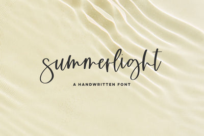 Summerlight Script Font Beck McCormick 