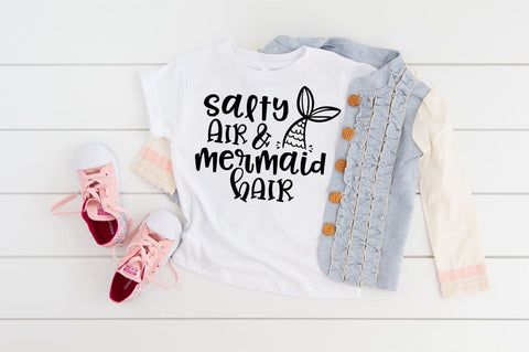 Summertime SVG - Salty Air & Mermaid Hair SVG Pickled Thistle Creative 