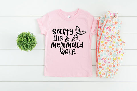 Summertime SVG - Salty Air & Mermaid Hair SVG Pickled Thistle Creative 