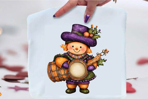 Summerween Clipart Set PNG Clipart Bundle. Sublimation SVGArt 