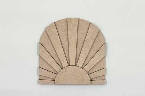 Sun Burst Layered Nursery Sign Laser SVG File SVG Crafting With Brenna 