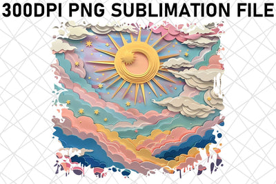 Sun Glow Sunshine Sublimation Pack Sublimation afrosvg 