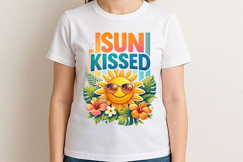 Sun Kissed PNG Tropical Summer Sublimation Design SVG BillahCrafts 
