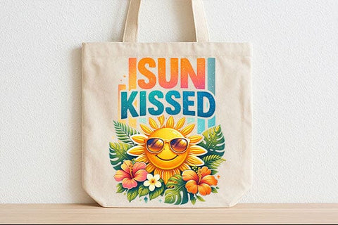 Sun Kissed PNG Tropical Summer Sublimation Design SVG BillahCrafts 
