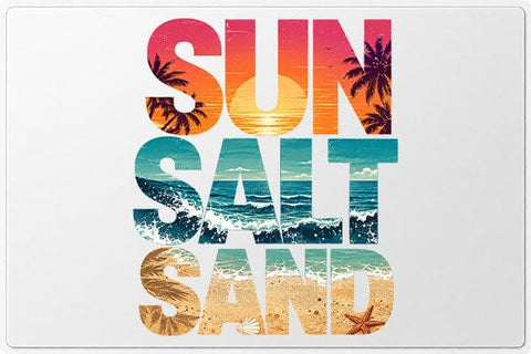 Sun Salt Sand PNG Beach Sublimation Design Coastal Vacation Digital Download SVG BillahCrafts 