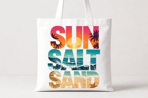 Sun Salt Sand PNG Beach Sublimation Design Coastal Vacation Digital Download SVG BillahCrafts 