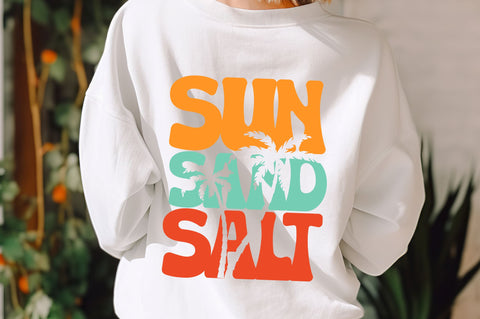 Sun sand salt SVG Design SVG Regulrcrative 