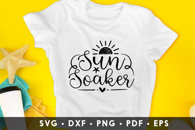 Sun Soaker SVG, DXF, PNG, EPS, PDF SVG CraftLabSVG 
