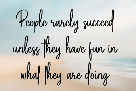 Sunbathing Font Abo Daniel Studio 