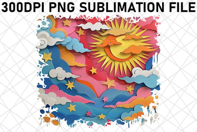 Sunbeam Radiance Sublimation Pack Sublimation afrosvg 