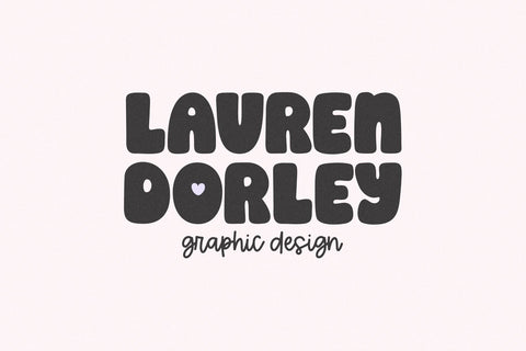 Sunday - A Bubbly Font Font KA Designs 