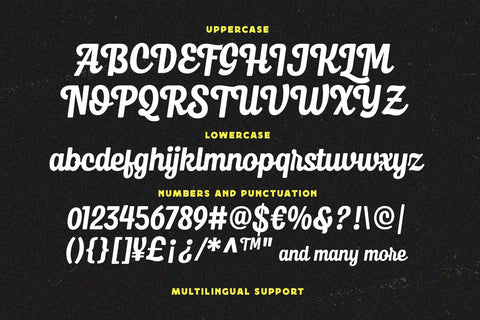 Sunday Ballerina - Modern Vintage Font Arterfak Project 