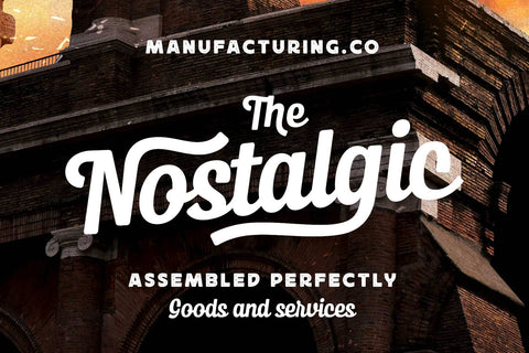 Sunday Ballerina - Modern Vintage Font Arterfak Project 