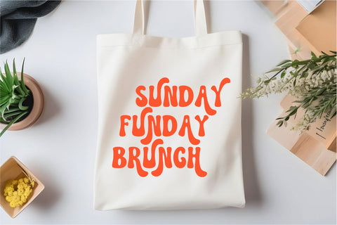 Sunday Brunch - Cute Groovy Font Masyafi Studio 