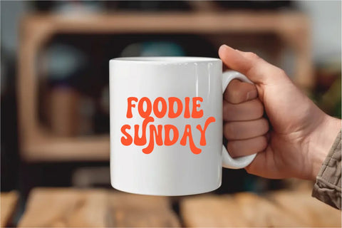 Sunday Brunch - Cute Groovy Font Masyafi Studio 