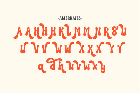 Sunday Brunch - Cute Groovy Font Masyafi Studio 