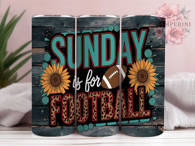 Sunday Football Game Day Sports Fan Tumbler, American Football Design, 20oz Skinny Tumbler, Sublimation Design, Game Day Tumbler Wrap, Football Lover Gift, Sports Fan Tumbler Sublimation Li Zamperini 