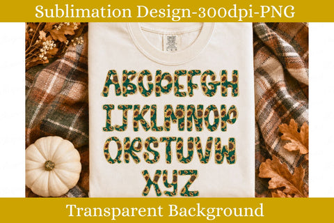 Sunflower Alphabet Set, Hand Drawn Doodle Sublimation Alpha, A-Z Letter Set Sublimation Keepsake Treasures Designs LLC. 