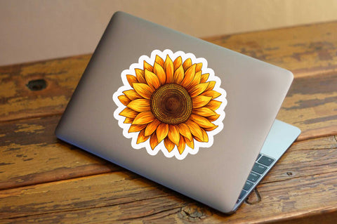 Sunflower clipart Sticker Design Sublimation Regulrcrative 