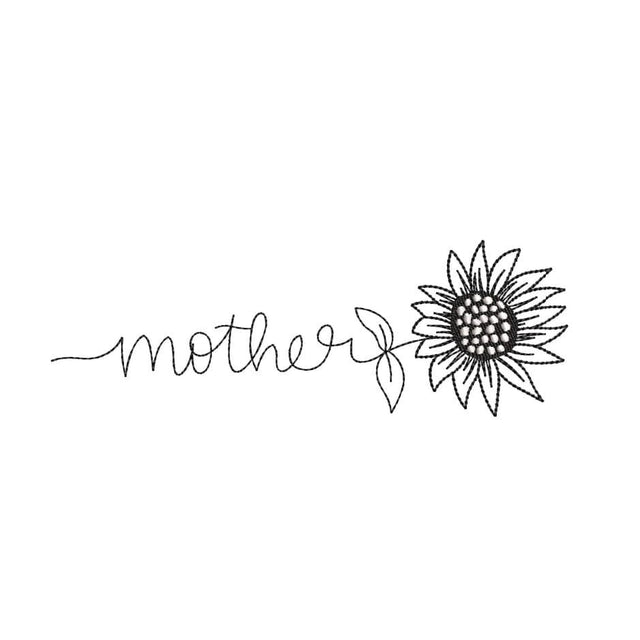 Sunflower Embroidery Design, Mother's Day Embroidery File, 4 sizes, Instant Download Embroidery/Applique DESIGNS Nino Nadaraia 