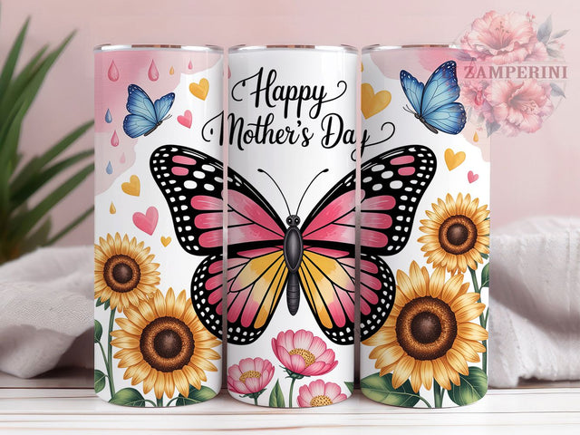 Sunflower Leopard Mama Tumbler, Leopard Glitter Tumbler, Mama 20oz Wrap, Sublimation Design, Stylish Gift Idea, Mother's Day Sunflower Wrap, Glitter Leopard Mama Tumbler Sublimation Li Zamperini 