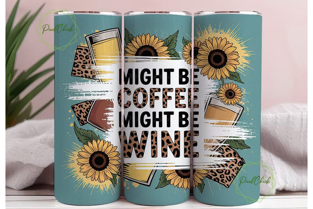 Sunflower Leopard Tumbler Wrap Sublimation PixelChick 