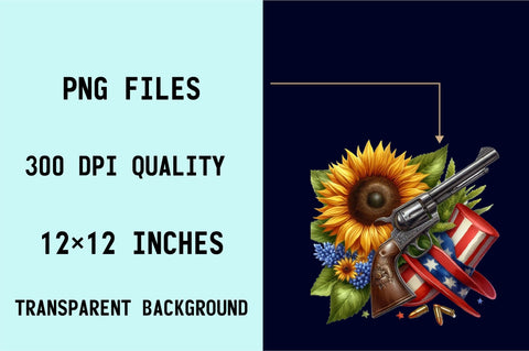 Sunflower Summer Png Sublimation Clipart Sublimation SVGArt 