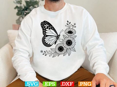 Sunflower SVG Bundle, Big Sunflower Svg, Sunflowers Clipart, Sunflower Shirt SVG Creativeart88 