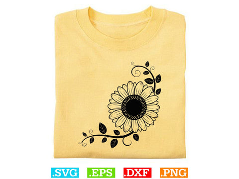 Sunflower SVG Bundle, Big Sunflower Svg, Sunflowers Clipart, Sunflower Shirt SVG Creativeart88 