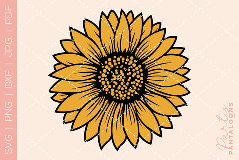 Sunflower svg, sunflower butterfly svg, sunflower quote svg, sunflower, sunflower clipart, sunflower png svg SVG Partypantaloons 