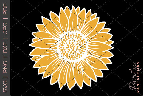Sunflower svg, sunflower butterfly svg, sunflower quote svg, sunflower, sunflower clipart, sunflower png svg SVG Partypantaloons 