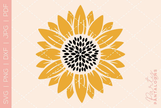 Sunflower svg, sunflower butterfly svg, sunflower quote svg, sunflower, sunflower clipart, sunflower png svg SVG Partypantaloons 