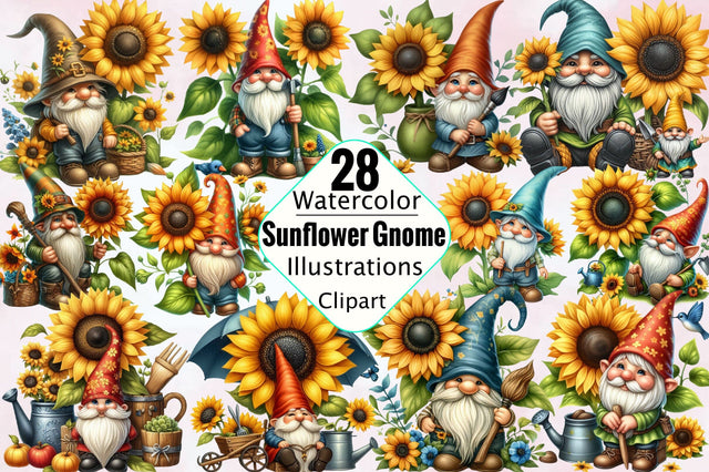 Sunflower Teddy Bear Sublimation Clipart Bundle Sublimation SVGArt 