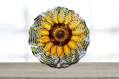 Sunflower Wind Spinner Bundle Sublimation Regulrcrative 