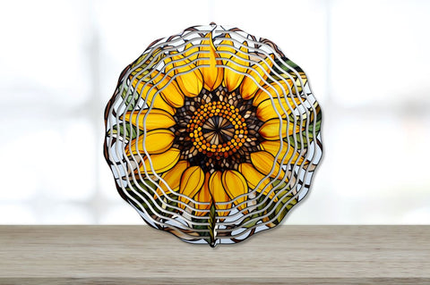Sunflower Wind Spinner Bundle Sublimation Regulrcrative 