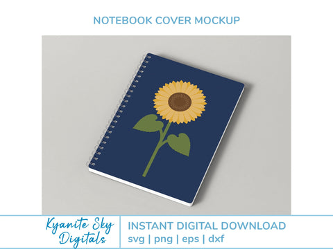 Sunflowers With Stems large flowers SVG files SVG Kyanite Sky Digitals 