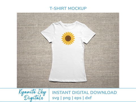 Sunflowers With Stems large flowers SVG files SVG Kyanite Sky Digitals 